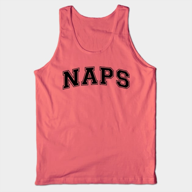 Naps Varsity Tank Top by whereabouts
